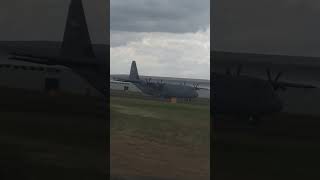 c130 to lakenheath from farnborough [upl. by Shaylynn]