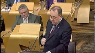 First Ministers Questions  Scottish Parliament 20th February 2014 [upl. by Eisnyl]