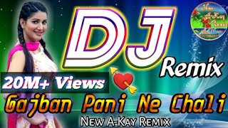 Gajban Pani Ne Chali full Vibrate amp Electro DJ Mix  गजबन पानी ने चालीRemix By Anil Meena Bhorki [upl. by Ainadi]