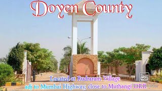 Open plots available for resale in Doyen county near muthangi ORRplotsrealestatehyderabad [upl. by Leaw]