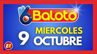 Resultado BALOTO REVANCHA del MIERCOLES 9 de octubre 2024 [upl. by Annehsat138]