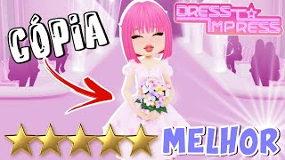 😍 TESTAMOS A CÓPIA DO DRESS TO IMPRESS  It Girl Roblox [upl. by Winson]