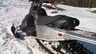 SnowTrax Rides Yamahas 2010 Nytro MTX [upl. by Einnaej59]