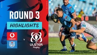 Vodacom Bulls v Ulster  Highlights  Round 3  URC 202425 [upl. by Hanikas]