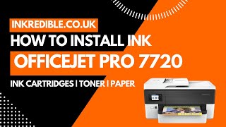 How to Install Ink in the HP OfficeJet Pro 7720 [upl. by Ispep254]