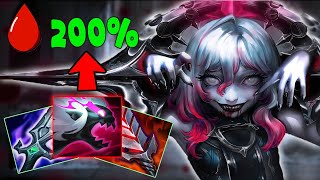 I Tried NightBlue3s Full Lifesteal Build Its OP [upl. by Jeramie903]