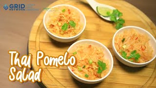 Resep Thai Pomelo Salad Salad Buah ala Thailand [upl. by Haelam14]