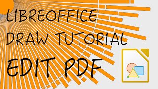 Edit PDF with LibreOffice Draw [upl. by Satterfield]