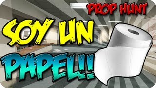 SOY UN PAPEL  c Willyrex Vegetta777 y Luzu Prop Hunt 7 [upl. by Atig]