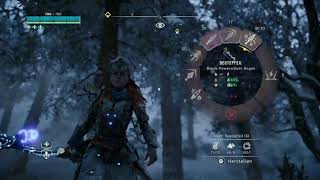 Horizon Zero Dawn The Frozen Wild Dachs Gebiet Blauglanz Karte 34 PS4 deutsch [upl. by Gautier]