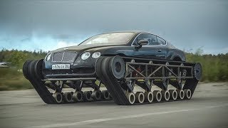 Самый быстрый гусеничный вездеход в мире Bentley Ultratank [upl. by Heimlich]