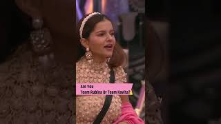 Kavita Kaushik amp Rubina Dilaik ugly verbal spat  Bigg Boss 14  बिग बॉस 14 [upl. by Ettore]