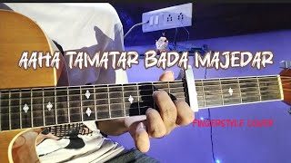 Aaha Tamatar Bade Majedar  Fingerstyle [upl. by Hahseram]