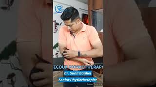 tennis elbow band how to weartennis elbow belt kaise lagaye tenniselbow lateralepicondylitis [upl. by Ahsekal192]