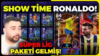 SHOW TİME CRONALDO🔥🔥TRENDYOL SÜPER LİG TOPLARINI AÇTIM EFOOTBALL 2024 MOBİLE [upl. by Dix]