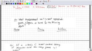 Apprenticeship and Workplace Math 10 43  Mass in the System International [upl. by Jews]