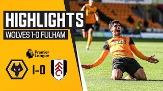 Pedro Neto strikes at Molineux  Wolves 10 Fulham  Highlights [upl. by Ahsinna274]