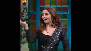 Alia bhatt dance on Ghar Morey Pardesiya in kapil sharma show Aliabhatt [upl. by Annasor293]