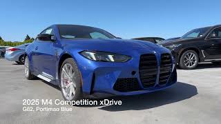 First look at the 2025 LCI M4 Competition xDrive in Portimao Blue  4K [upl. by Pascoe]