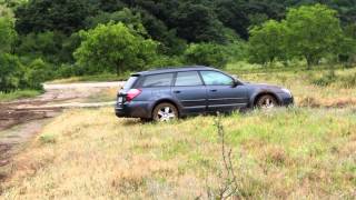 Subaru Outback Diesel Mud Test 2 [upl. by Nylirak454]