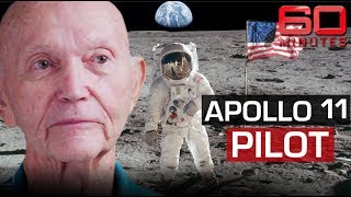 Apollo 11’s ‘third astronaut’ reveals secrets from dark side of the moon  60 Minutes Australia [upl. by Francie]