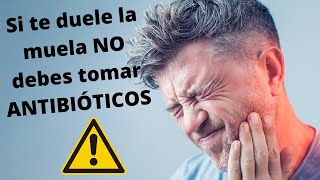 TOMAR ANTIBIÓTICO PUEDE EMPEORAR TU DOLOR DE MUELA [upl. by Seldon495]