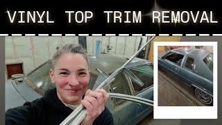 How to Remove Your Vinyl Top Trim [upl. by Nivrac]