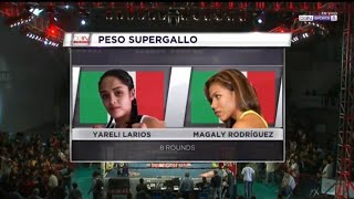 Yareli Larios vs Magaly Rodriguez  HD [upl. by Eilujna]