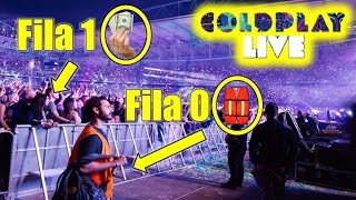 Entraron a concierto de Coldplay sin boletos sólo usando un chaleco 😉 🎶 [upl. by Prisca417]