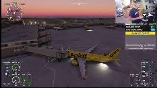 KCLTKJAX VATSIM FLIGHT [upl. by Anaiv]