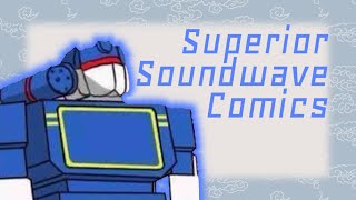 Superior Soundwave Comics  G1 Transformers [upl. by Dal407]