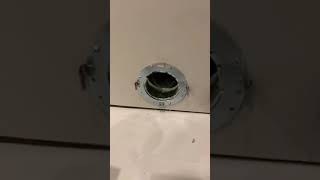 Magnet Dryer Vent Installation  HVAC Diy Installation HowTo HomeImprovements [upl. by Nitsirt145]