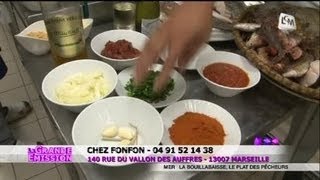 Gastronomie la bouillabaisse de Chez Fonfon [upl. by Ranger]