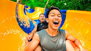 GengTonsom Main Gelongsor Terpanjang Di Dunia Escape Theme Park [upl. by Wack]