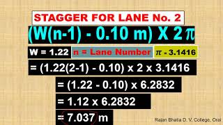 Updated version of stagger marking [upl. by Hoes]