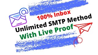 Unlimited Free SMTP Method  100 Inbox  2022 [upl. by Annoda900]