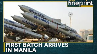 India delivers first batch of Brahmos cruise missile system to Philippines  WION Fineprint [upl. by Apoor]