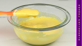 How To Make Orange Pastry Cream  Kosher Pastry Chef [upl. by Biddy]