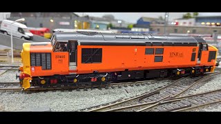 Accurascale special Harry Needle HN Rail 37405 DCC Sound Fitted at Torridon Road [upl. by Elohcan163]