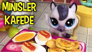 LPS Minişler Kafede  Minişler LPS MAYA  Littlest Pet Shop [upl. by Lilahk336]