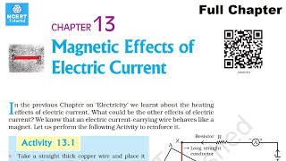 NCERT class 10 chapter 13  Magnetic Effects of Electric Current  Full Chapter [upl. by Aihseym]