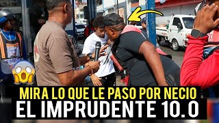 EL IMPRUDENTE 100 MIRA LO QUE LE PASO POR INTERRUMPIR LA ENTREVISTA [upl. by Michaele]