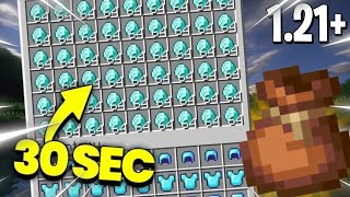 INSANE Minecraft Duplication Trick with Bundles FOR BEDROCK EDITION [upl. by Haral315]