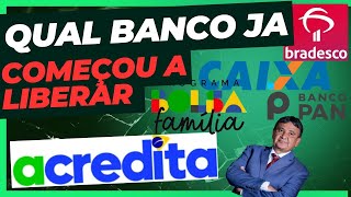 ACREDITA QUAIS BANCOS JA ESTÃO LIBERANDO EMPRÉSTIMO [upl. by Lunna]