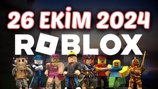 26 Ekim 2024  Roblox Haberleri [upl. by Renard27]