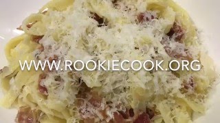 Tagliatelle Carbonara [upl. by Celka]