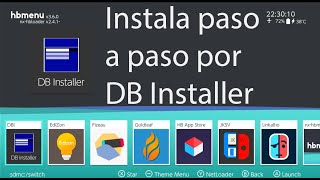 Tutorial Instalacion en DB Installer [upl. by Faustena]