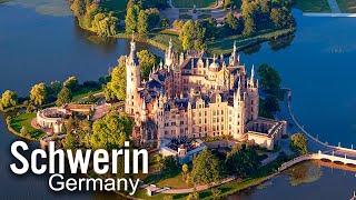 Schwerin Germany walking virtual tour of Gardens of Schwerin Castle [upl. by Nivahb683]