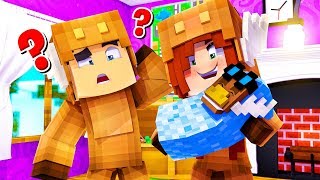 Minecraft Daycare  GIRLFRIENDS NEW BABY w MooseCraft Minecraft Kids Roleplay [upl. by Ayojal350]