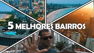 TOP 5 Melhores Bairros para Você TURISTA Morar em João Pessoa  Paraíba [upl. by Jamnes]